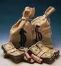 Bags and Wads of Cash